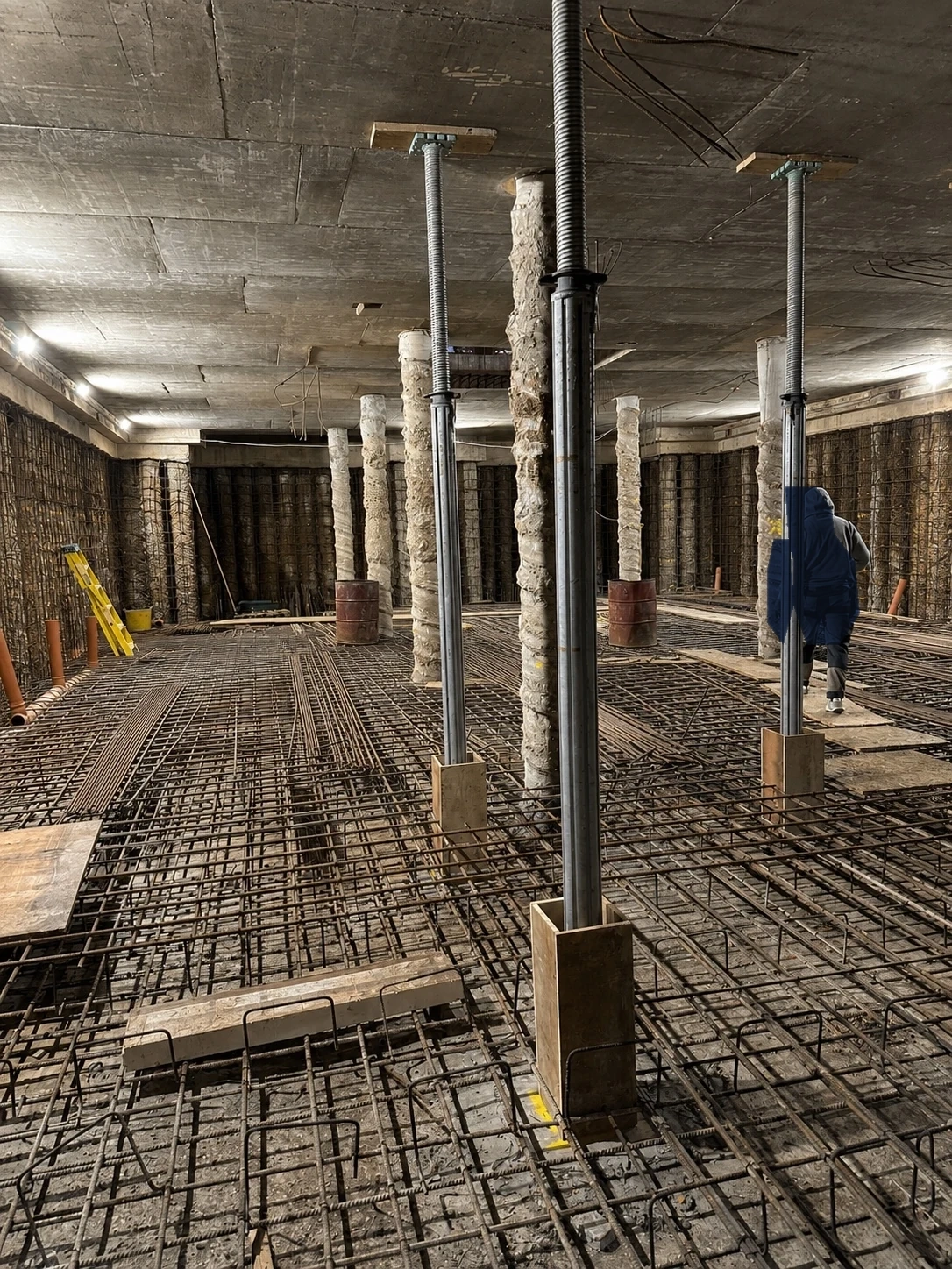 LNK structural waterproofing project in progress