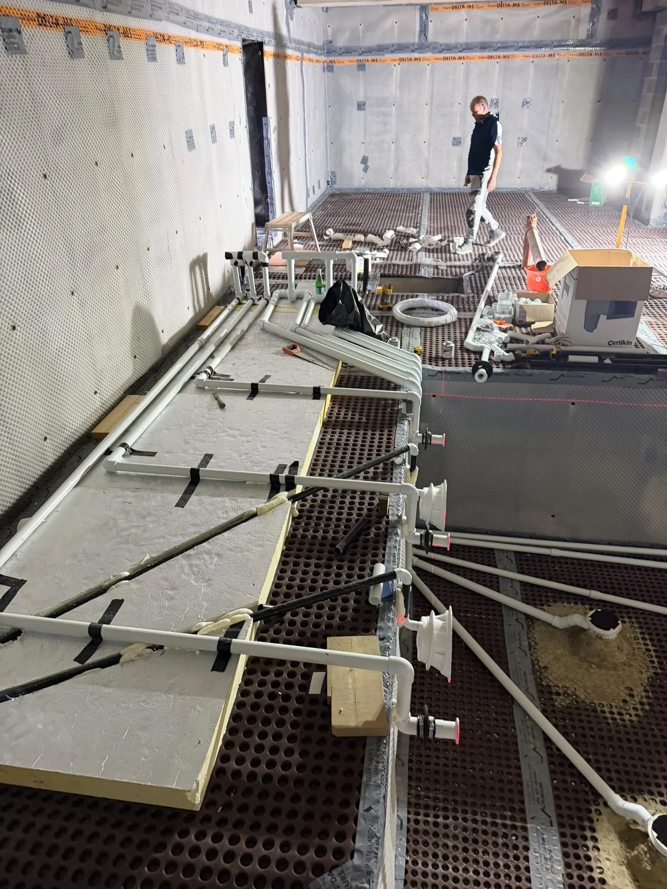 Drainage detailing