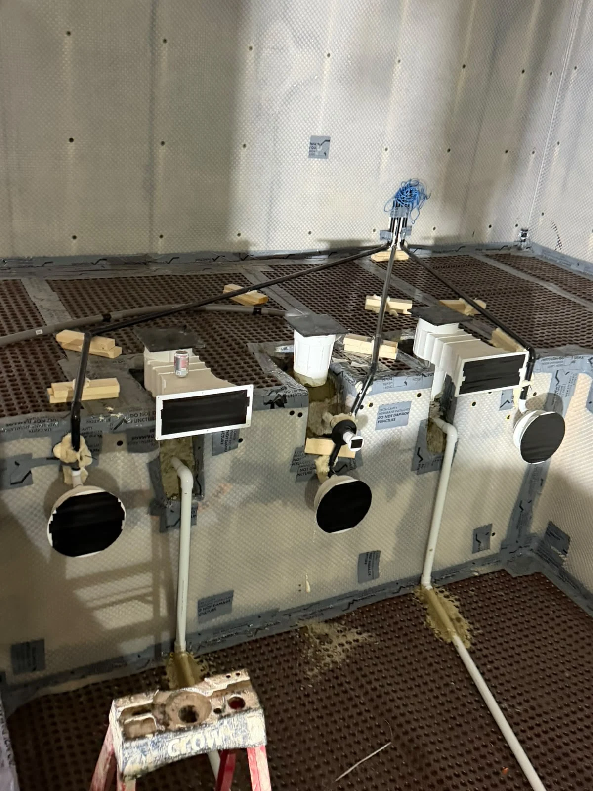 Drainage penetrations