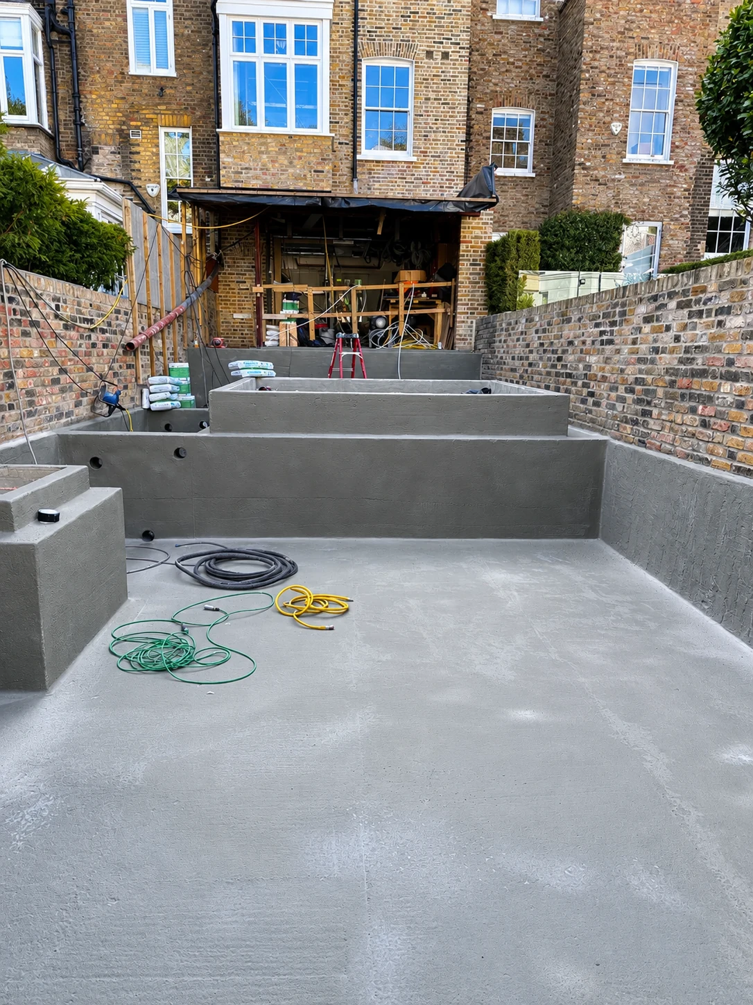 KÖSTER Type A barrier waterproofing applied across a large below-ground structure by LNK