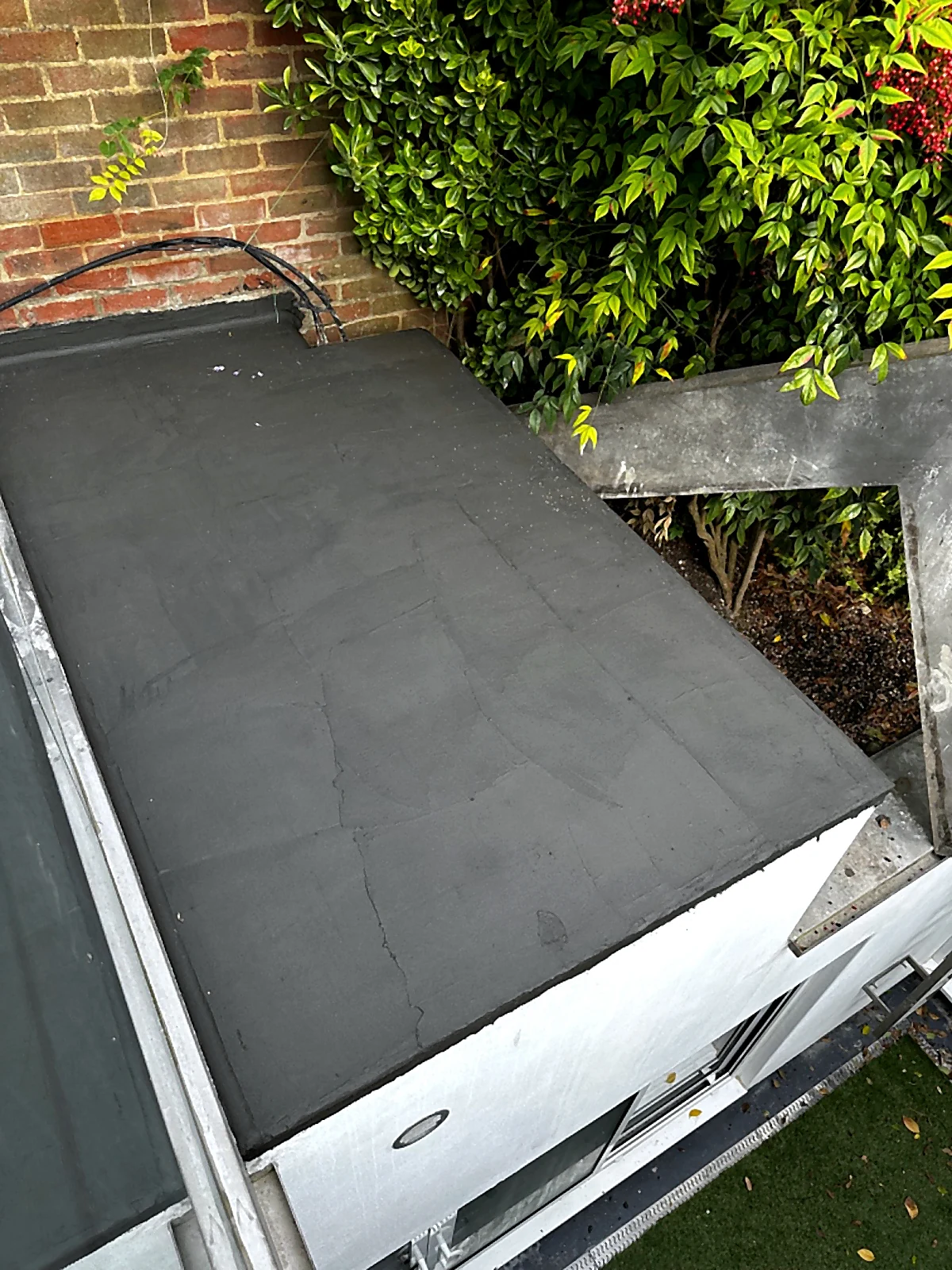 KÖSTER barrier waterproofing applied to an external deck structure